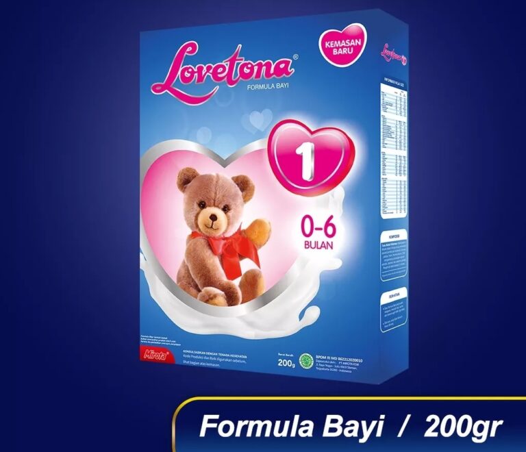 susu formula bayi lovetona 1