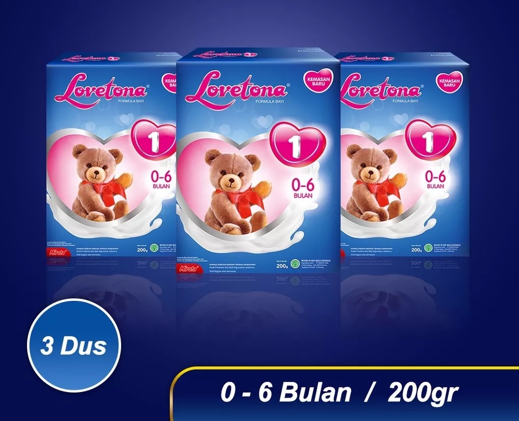 susu formula bayi lovetona 1